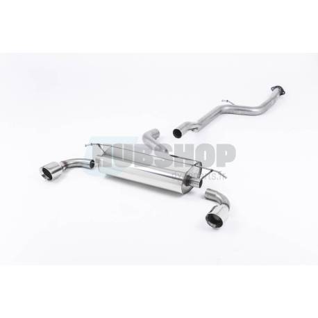 Demi-ligne / Cat-back Milltek Focus Mk3 ST 2.0 Litres EcoBoost SSXFD094