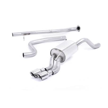 Demi-ligne / Cat-back Milltek Fiesta 1.0T EcoBoost (100 et 125Cv) SSXFD109
