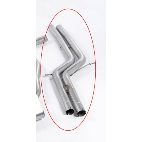 Tubes intermédiaires Milltek RS6 C7 4.0 TFSI Biturbo Quattro MSAU570REP