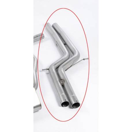 Tubes intermédiaires Milltek RS6 C7 4.0 TFSI Biturbo Quattro MSAU570REP