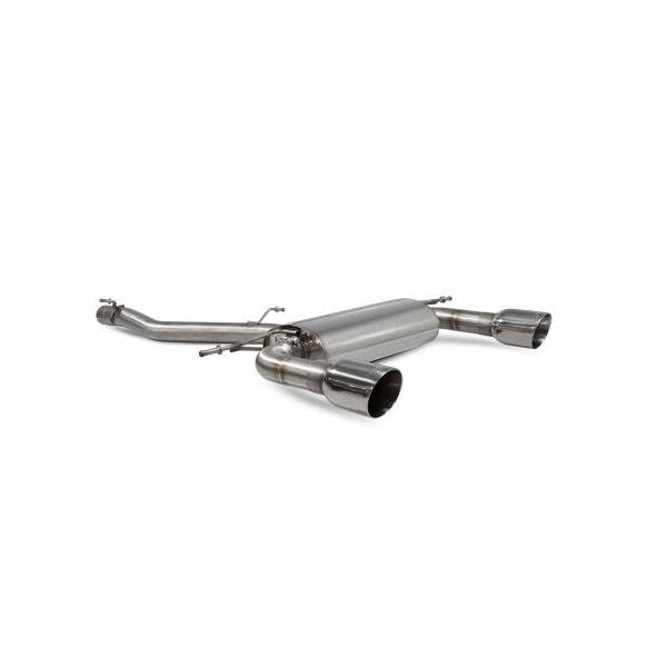 Cat-back sans intermédiaire sans valve TT MK3 2.0 TFSi Quattro