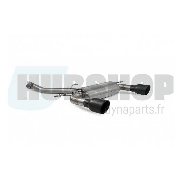 Cat-back sans intermédiaire sans valve TT MK3 2.0 TFSi Quattro