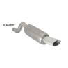 Rear silencer Ragazzon Opel Corsa E (09/2014 - Today)