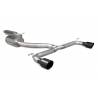 Catback resonated silencer Golf MK7,5 GTi TCR with DPF