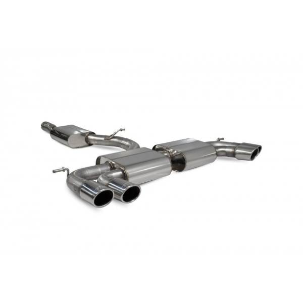 Demi-ligne / Cat-back Scorpion Volkswagen GolF R MK7.5 Facelift