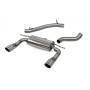 Cat-back sans intermédiaire sans valve TT MK3 2.0 TFSi Quattro