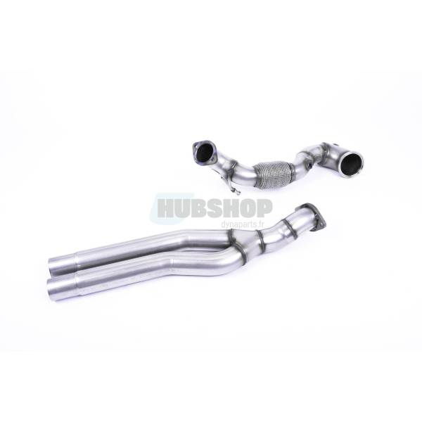 Downpipe + Décatalyseur Milltek RS3 Saloon / Sedan 400CH (8V MQB) SSXAU727