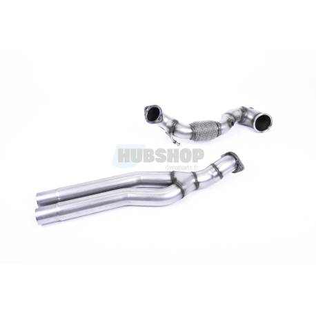 Downpipe + Décatalyseur Milltek RS3 Saloon / Sedan 400CH (8V MQB) SSXAU727