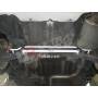 Rear lower bar UR Honda Civic 92-95 / Del Sol