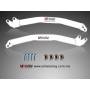 Barres de renfort ailes UR Honda Civic/CRX/Sol 88-00