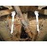 Rear lower bar UR Mazda RX7 FC 86-91