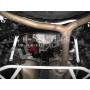 Rear lower bar UR Toyota Mark X 2.5/ Lexus IS F 04-09
