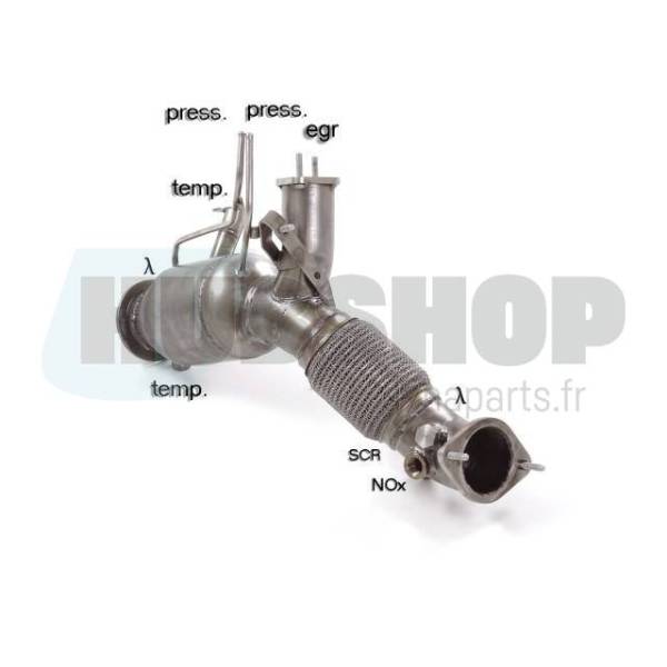 Catalyseur sport Ragazzon pour BMW Série 5 (G30) Berline (02/2017 - Aujourd'hui) 54.0358.01