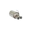 Rear silencer Ragazzon for FIAT 500 (07/2012 - Today) 50.0765.25