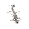 Sport catalyst Ragazzon for FIAT Doblo III (152) (01/2010 - Today) 54.0360.01