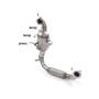 Catalyseur sport Ragazzon pour FORD Ka II (12/2008 - Aujourd'hui) 54.0372.01