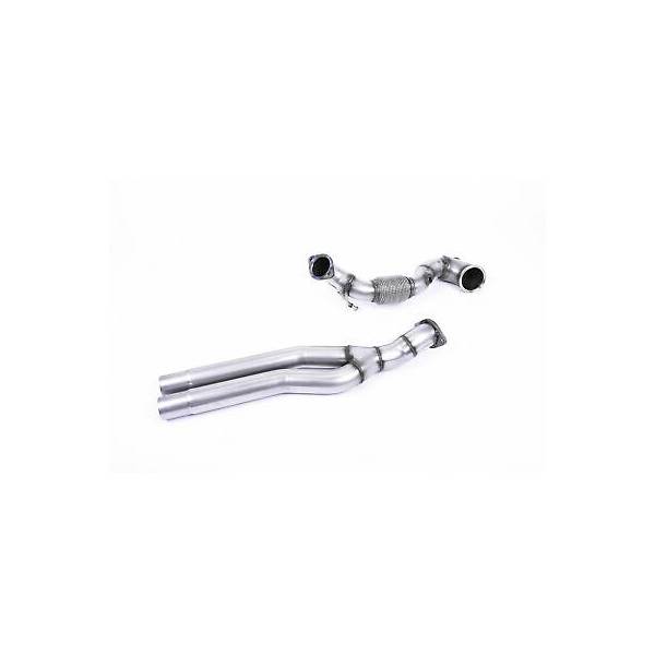 Downpipe +défap Milltek RS3 400CH (8V MQB) SSXAU817