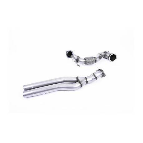 Downpipe +défap Milltek RS3 400CH (8V MQB) SSXAU817