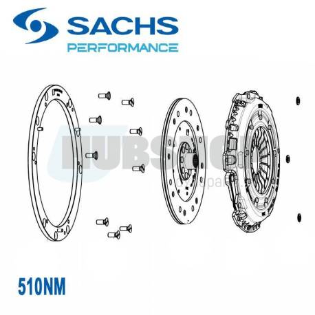 Kit embrayage Sachs Performance PCS 240