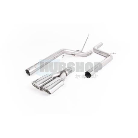 Demi-ligne / Cat-back Milltek Caddy 2.0TDI 140Cv 2WD SSXVW303