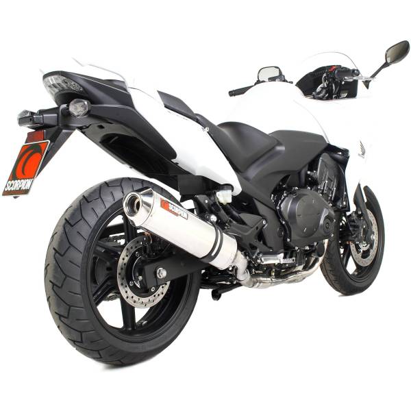 Silencieux Factory oval Scorpion Honda CBF1000 2010 - 2016