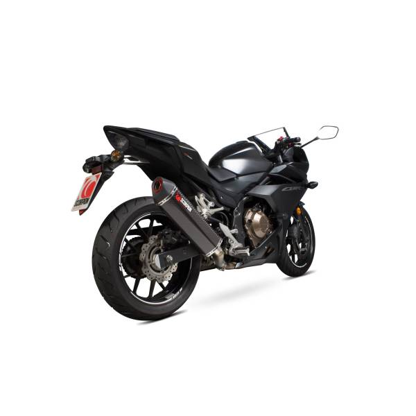 Silencieux Serket "Parallel" Scorpion Honda CBR500 R 2016 - 2018