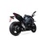 Quiet Red Power, the pair. Scorpion Kawasaki Z1000 2017 - 2020