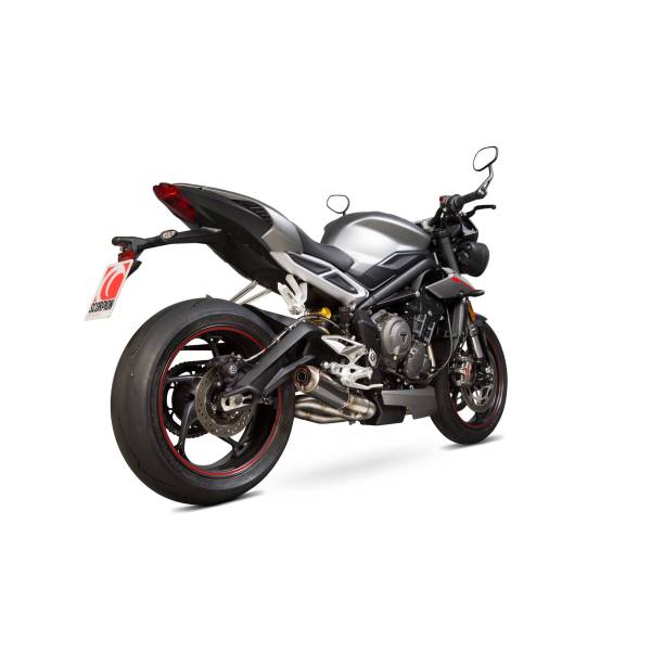 Silencieux RP1-GP Scorpion Triumph Street Triple 765 R/S/RS 2017 - 2019