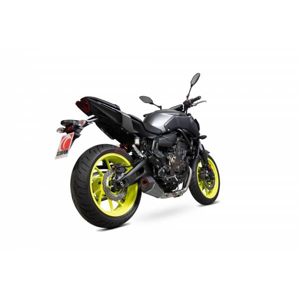 Ligne complète décatalysée Serket Taper Scorpion Yamaha MT-07 2014 - 2021