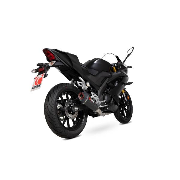 Ligne complète Serket Taper Scorpion Yamaha YZF-R125 2019 - 2020