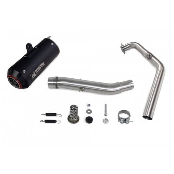 Ligne complète Red Power Scorpion Yamaha XSR-125 2021 - 2022