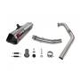 Ligne complète Serket Taper Scorpion Yamaha XSR-125 2021 - 2022