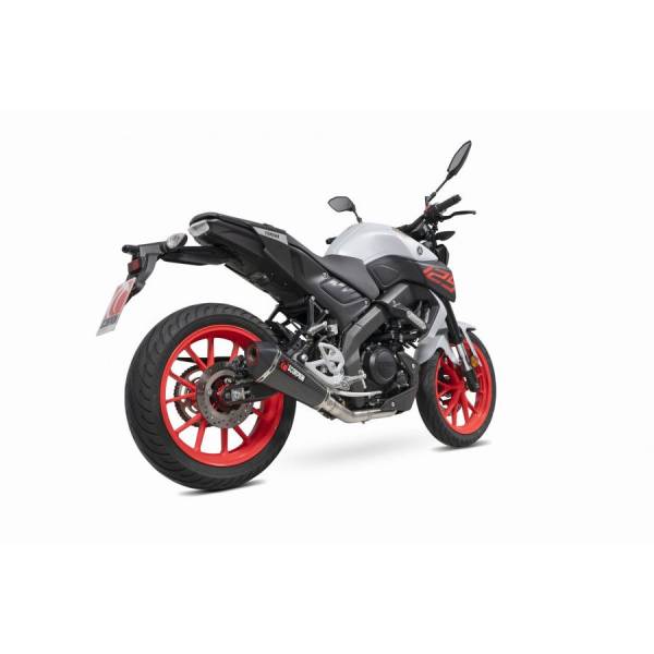Ligne complète Serket Taper Scorpion Yamaha MT-125 Euro 4 2019 - 2020