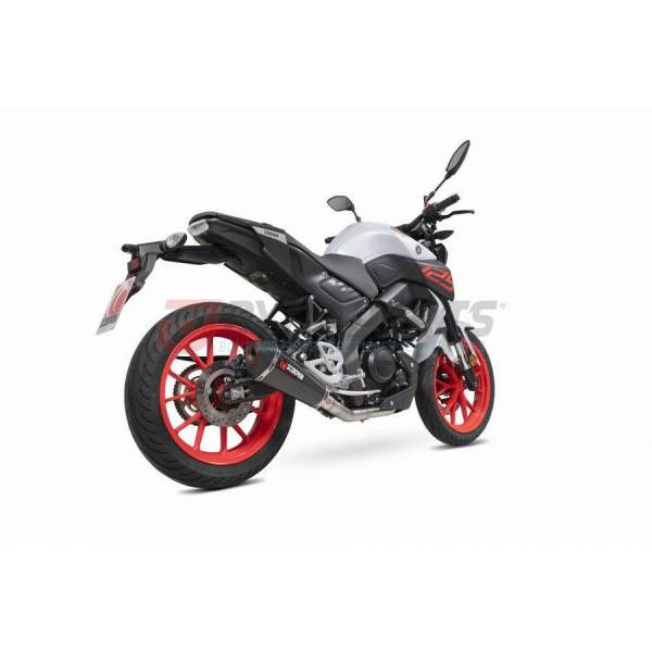 Ligne complète Serket Taper Scorpion Yamaha MT-125 Euro 4 2019 - 2020