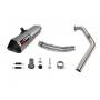 Ligne complète Serket Taper Scorpion Yamaha MT-125 Euro 4 2019 - 2020
