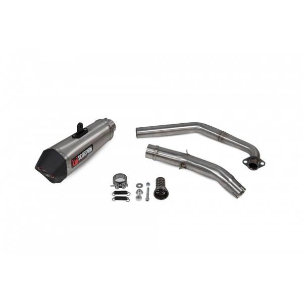 Ligne complète Serket Taper Scorpion Yamaha MT-125 Euro 5 2021 - 2022