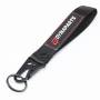 Porte clés Dynaparts en nylon tressé, logo brodé