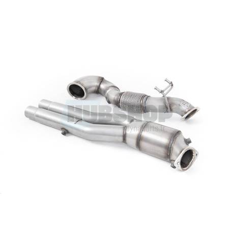 Downpipe +cata supp FAP Milltek RS3 400CH (8V MQB) SSXAU818