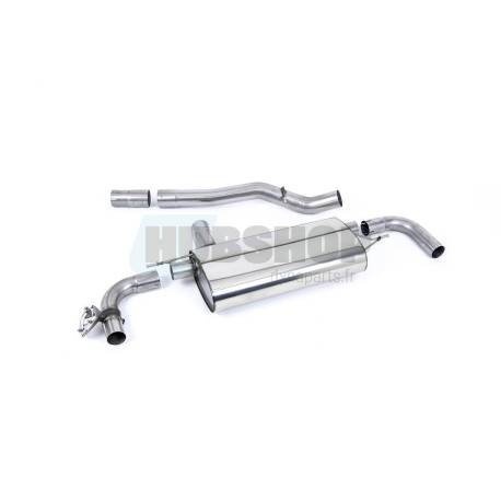 Half-line Cat-back Milltek for BMW Series 1 M135i Xdrive F40