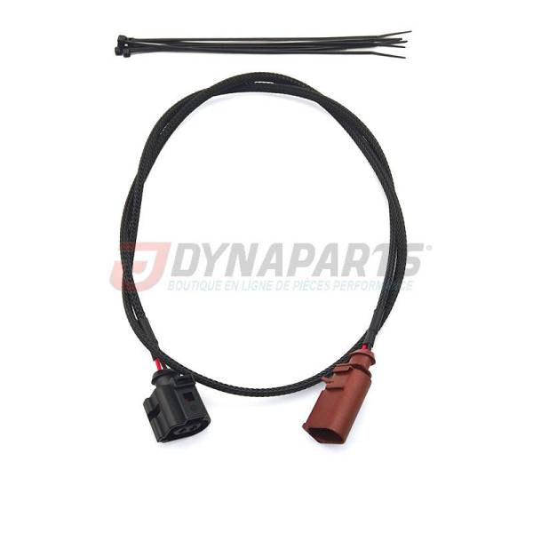Cable extension for cold side dump valve relocation for EA113