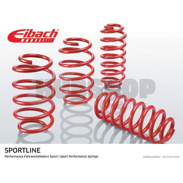 Short springs Eibach-Sportline for Volkswagen Jetta (16)