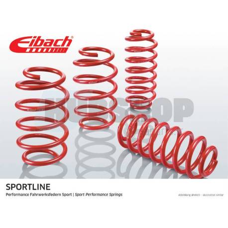 Short springs Eibach-Sportline for Volkswagen Jetta (16)