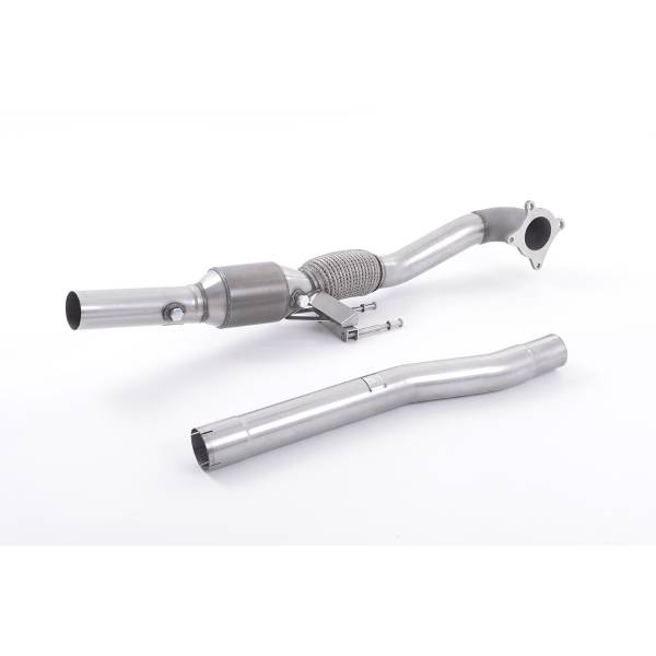 Downpipe y catalizador 1.8T/2.0TFSI o TSI EA113 PQ35 referencia Milltek SSXAU200