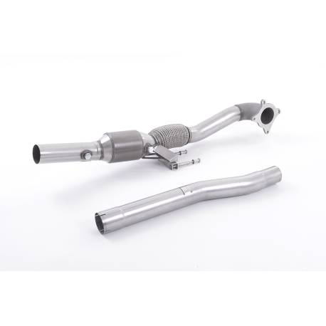 Downpipe mit Sportkatalysator 1.8T/2.0TFSI oder TSI EA113 PQ35 Referenz Milltek SSXAU200