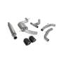 Resonated GPF-back system Scorpion for Volkswagen Golf MK8 GTi