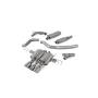 Resonated cat-back system Scorpion for Honda Civic Type R FK8 R/H Drive (Non GPF)
