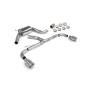 Resonated Predator Cat-back System Scorpion for Volkswagen Golf Mk6 GTi & Edition 35