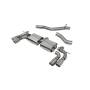 Non-res cat/gpf back system (valved) Scorpion for Volkswagen Golf R MK8 (GPF)