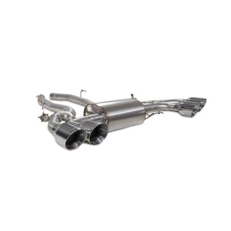 Half System with valves Scorpion for BMW X3 M & Competition