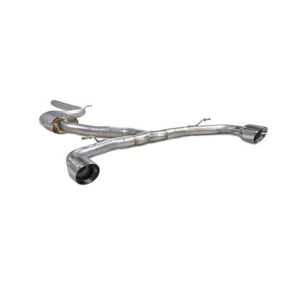 Non-res GPF-back system Scorpion for Volkswagen Golf MK8 GTi Clubsport